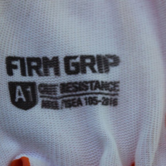 18 LEFT HAND ONLY WORK GLOVES FIRM GRIP A1 CUT RESISTANCE MENS LARGE LATEX FREE - Picture 3 of 3